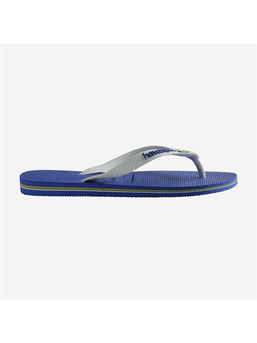 Infradito uomo logo colore marine HAVAIANAS | BRASIL LOGOMARINE BLUE